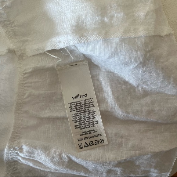 Aritzia Wilfred Tempest Linen Dress - Picture 10 of 14